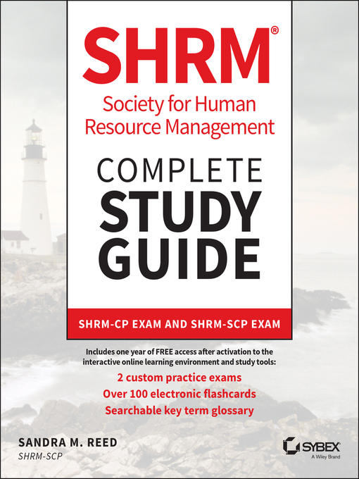 Title details for SHRM Society for Human Resource Management Complete Study Guide by Sandra M. Reed - Available